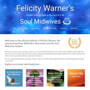 Web Design in Perthshire - Soul Midwives School